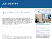 Tablet Screenshot of clubsandu.com